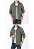 Men's Waterproof Breathable Outdoor Jacket with Detachable Hood - Spring/Autumn Plus Size Windbreaker & Sport Casual Outerwear.