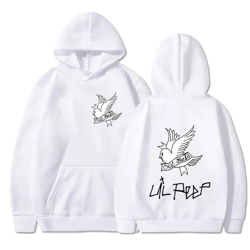 New autumn_winter men's Lil Peep printed hoodie and hoodie Sporty women's fashion Casual hip-hop Harajuku Street hip-hop top