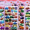 4pcs 3D Cute Cartoon Engineering Vehicle Stickers Truck Handmade DIY Notebook Laptop Waterproof Kawaii Decoration Sticker