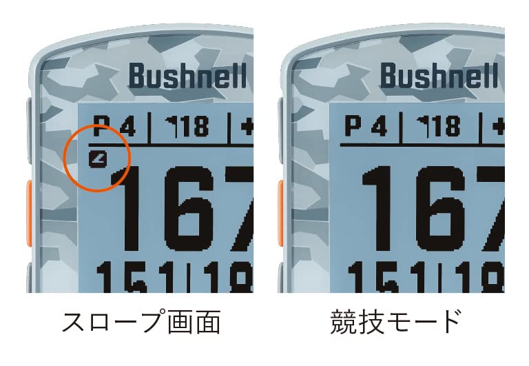 Bushnell Phantom 2 Slope Golf GPS Black Rangefinder, Waterproof, Compact, Lightweight, Navigation, (Black/FF/Men's, Women's)