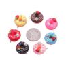 Strawberry Donut Resin Jewelry: Earrings, Necklace, Keychain, Keyring, Pendant Accessories