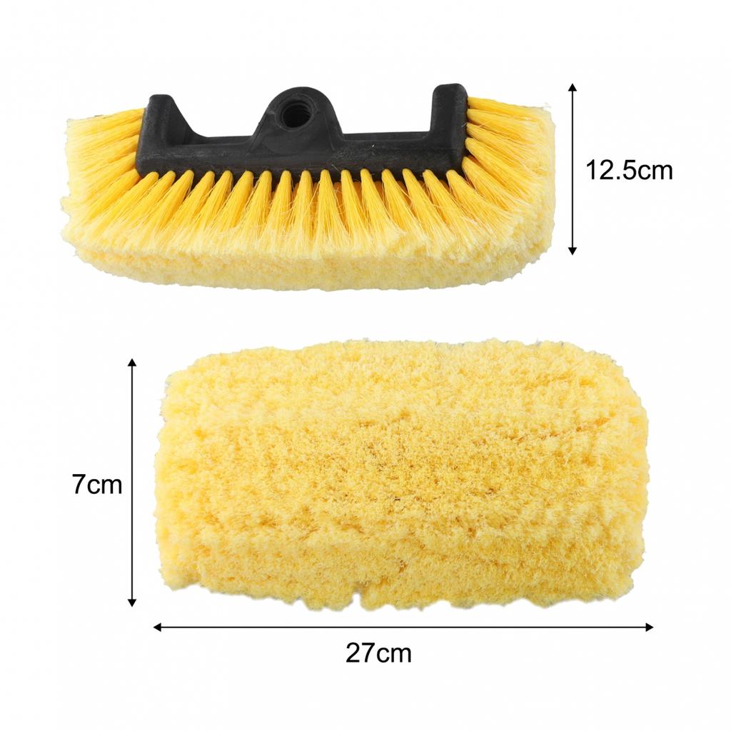 Reliable 10 Inch Vehicle Wash Brush with Nylon Bristles for Long Lasting Use