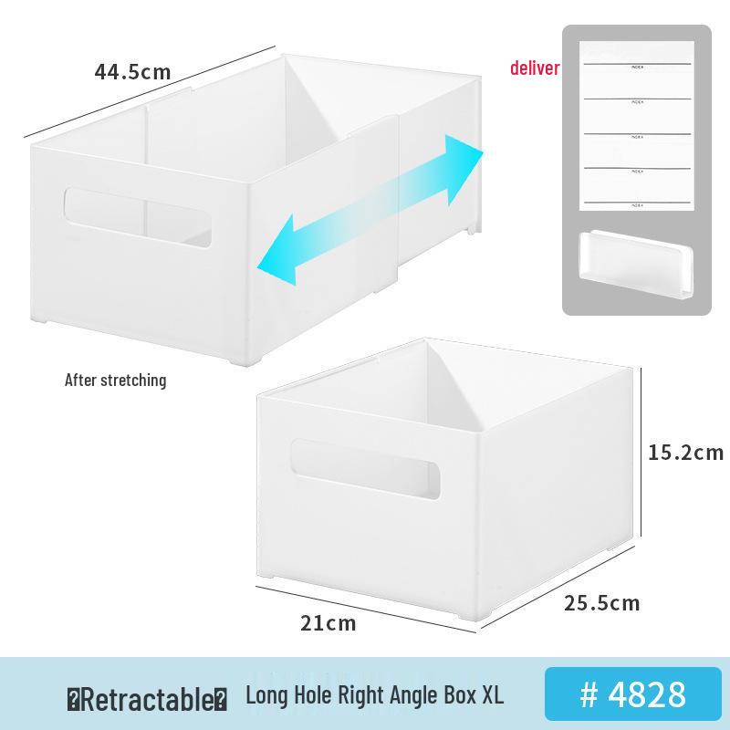 Cutie de Depozitare pentru Sertar de Bucătărie cu Separatoare de Compartimente Încorporate pentru Tacâmuri, Articole de Papetărie și Cosmetice
