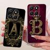 For Honor 400 Smart 5G Case LGN-NX1 Clear Luxury Crown Letter Soft Silicone Couple Phone Case For Honor X7D Coque Play 10T Funda