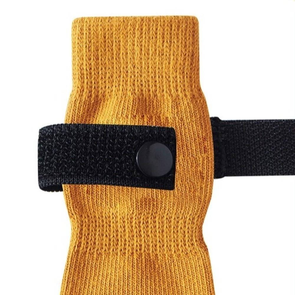 4PCS Soft Dog Anti-slip Socks Elastic Pet Floor Socks Practical Pet Foot Cover  Indoor Use