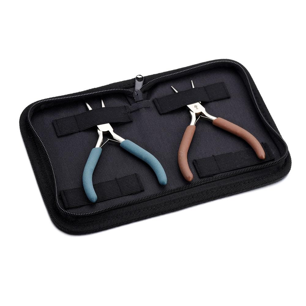 Artificial Leather Pliers Bag Multifunction Jewelry Tool Kits Storage Bag for Jewelry Tool Accessories Supplies Tools