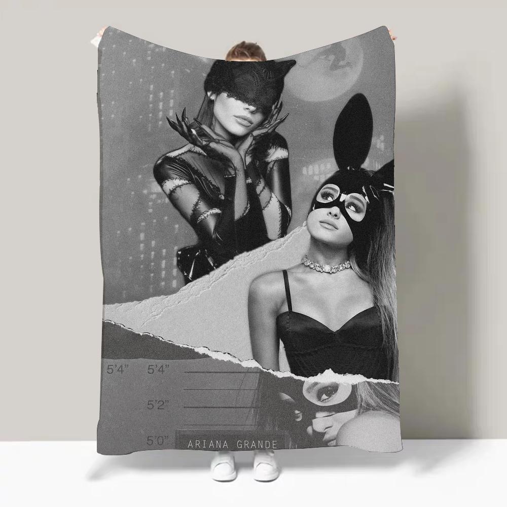 Singer A-Ariana G-Grande Hot Album Blanket Design Lightweight  For Dorms, Naps, Living Room, Office,Sofa,All-Season