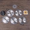 85mm TCT Carbide Saw Blade 24T 30T 36T Circular Saw Blade Bore 10mm 15mm Wood Cutting Disc For Multi-function Power Tool