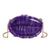 Acrylic Box Bag With Chain For Ladies Evening Party Purse