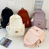 Student Schoolbag Spring and Summer New Small Fresh Literary Labeling Junior High School Student Backpack