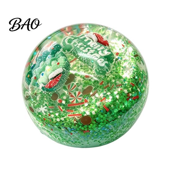 Anxiety Relief Squeezable Ball 1/4Pcs Christmas Stress Fidget Toy, Ball, Xmas Elastic Theme Sensory Party Favors for Adults and Kids Squeeze Toy