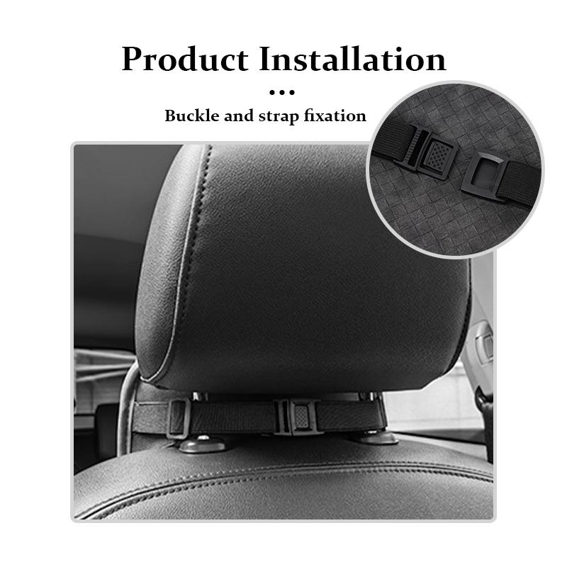 For Volkswagen VW Car Seat Back Tissue Box Waterproof Auto Interior Tissue Organizer Polo Jetta Sagitar Magotan Passat B5 B6 B7NI3