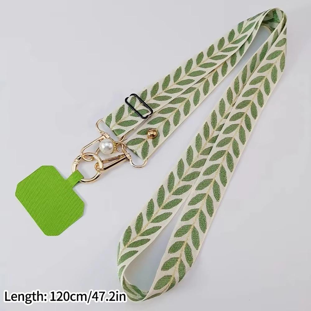 

1 шт. Универсальный ремешок для телефона Длинный шнурок для мобильного телефона Прочная веревка для мобильного телефона Женщины Green