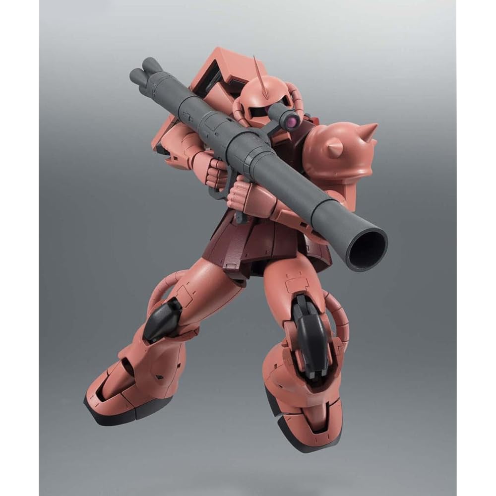 TAMASHII NATIONS ROBOT Spirits MS-06S Char's Zaku A.N.I.M.E. Figure 125mm PVC ABS Painted Action Figure