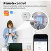 Graffiti WiFi Smart Plug: Bluetooth Remote & Alexa Voice Control Socket