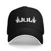 JuL To Ne Jsou Lols Baseballové Čepice Populární Logo Rapper Sendvičová Čepice pro Muže Ženy Nastavitelná Táta Klobouk Běhání Golf