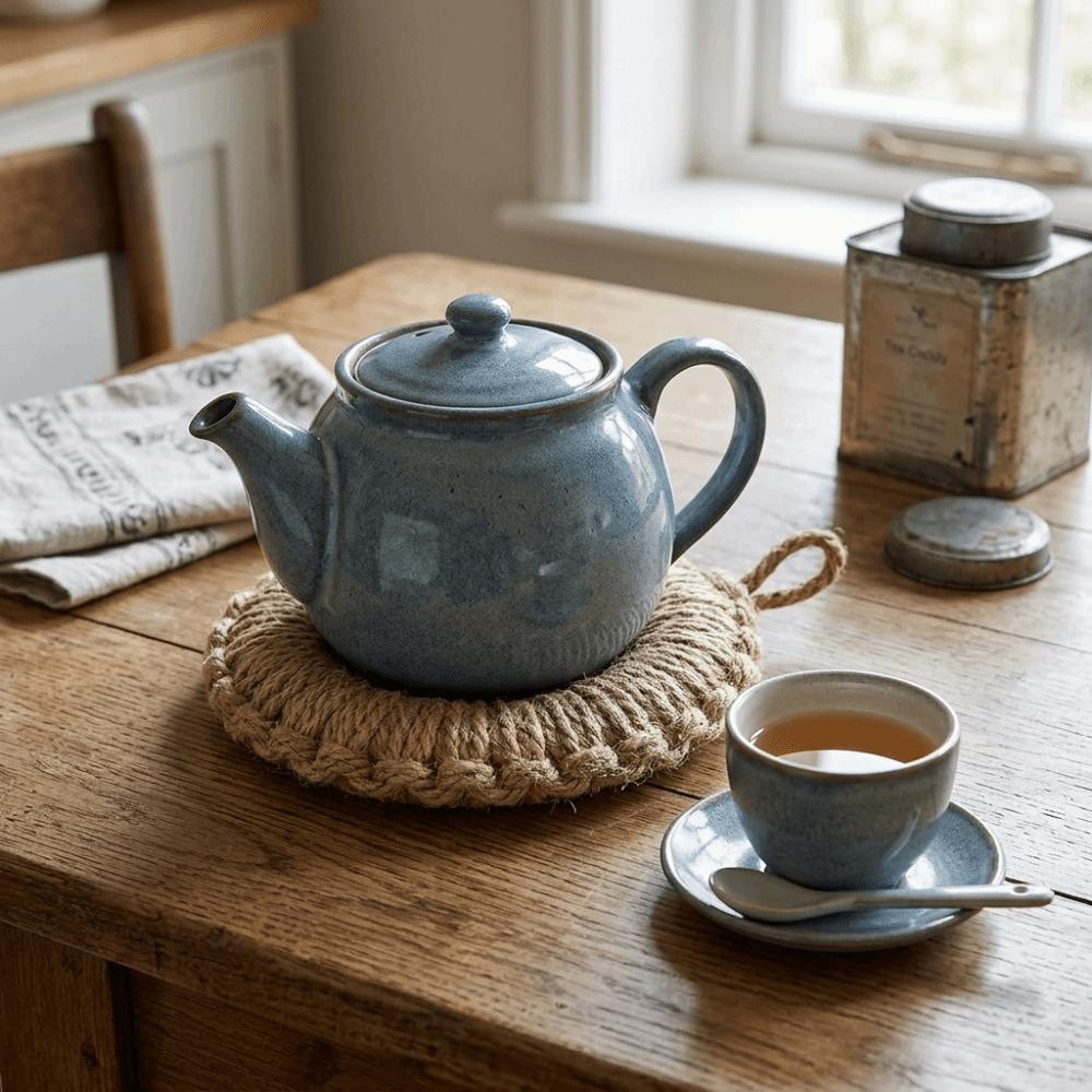 Thickened Cup Pad Handmade Trivet Simple Coaster Café