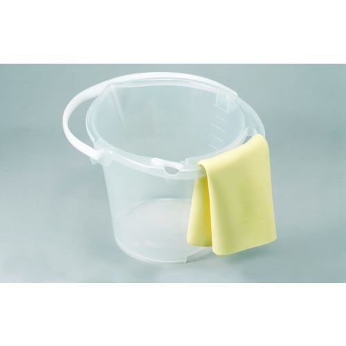 Tombow Handy Bucket, Clear, with Graduated Diameter, Model 10, Convenient for Car Washing and Gardening