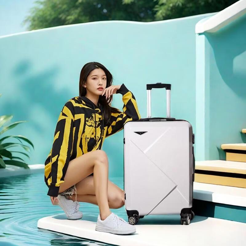 HANDUNYOU Lightweight Carry-on Trolley Case