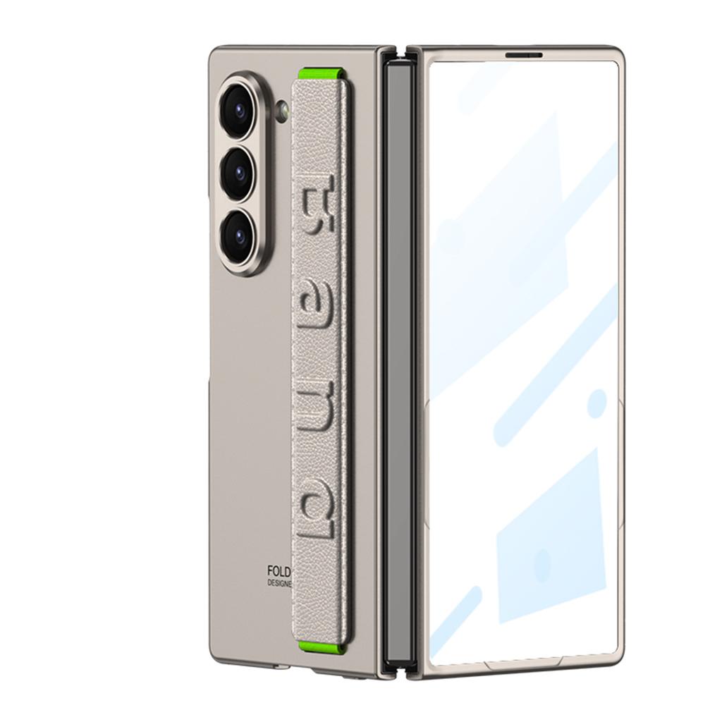 Samsung ZFold7 Folding Screen Mobile Phone Case Ultra Thin Wristband Shell Film Integrated Fold7 Precision Control Protection Case