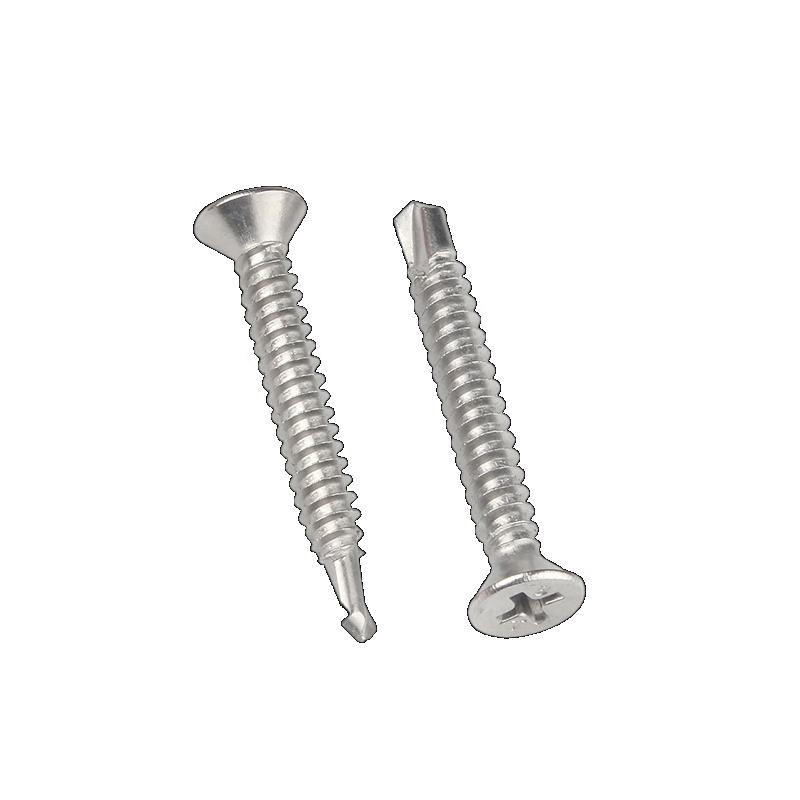 410 Stainless Steel Phillips Flat Head Self-Drilling Screw