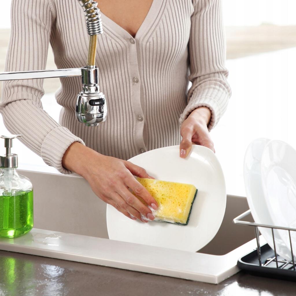 Jan Essential Double-Sided Kitchen Sponge for Dishwashing