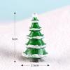 Christmas small gifts, micro-landscape snow scenery, landscaping ornaments, Christmas tree accessories, various sizes of simulated trees