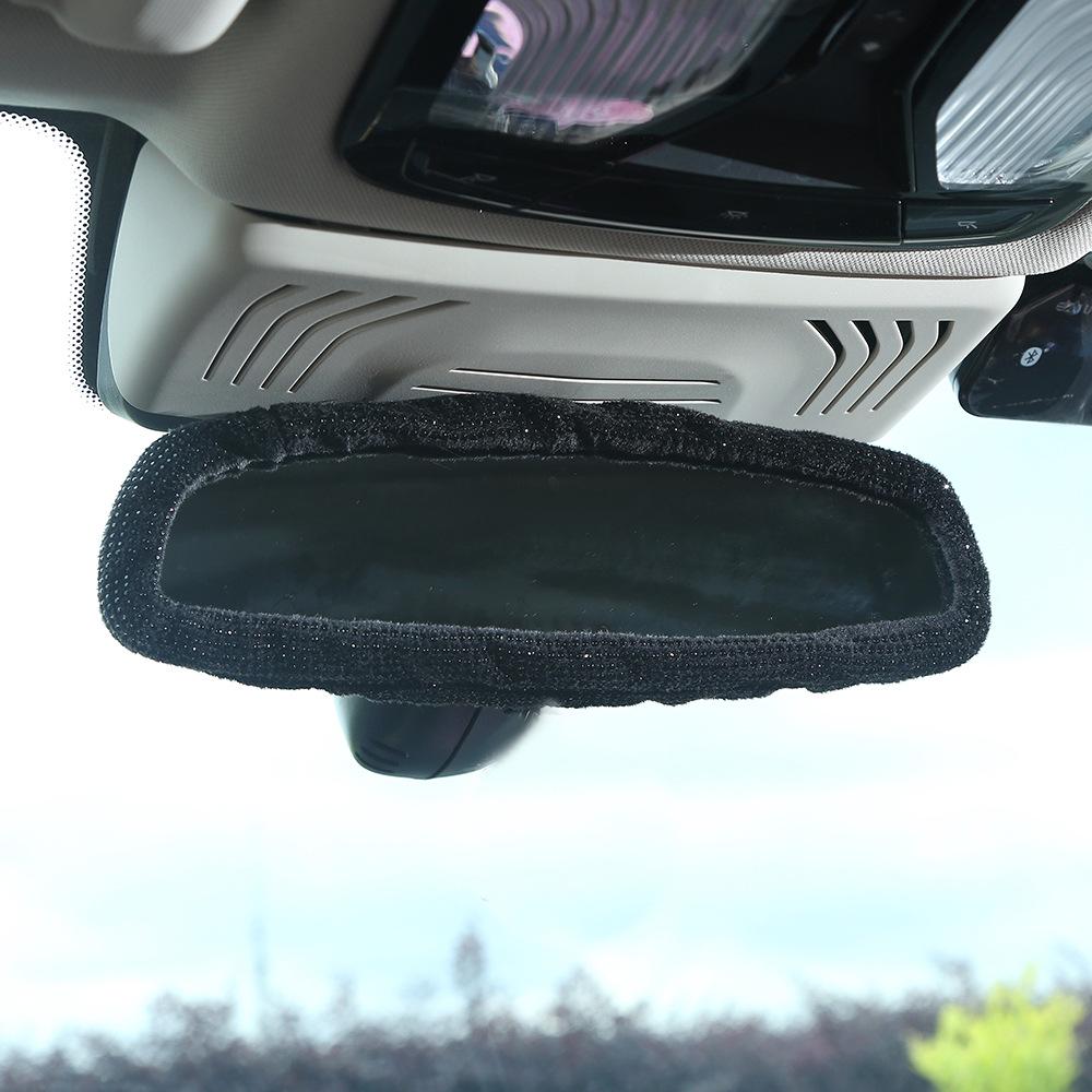 Colorful Rhinestone Steering Wheel, Seat Belt Pad, and Rearview Mirror Cover Set for All Seasons