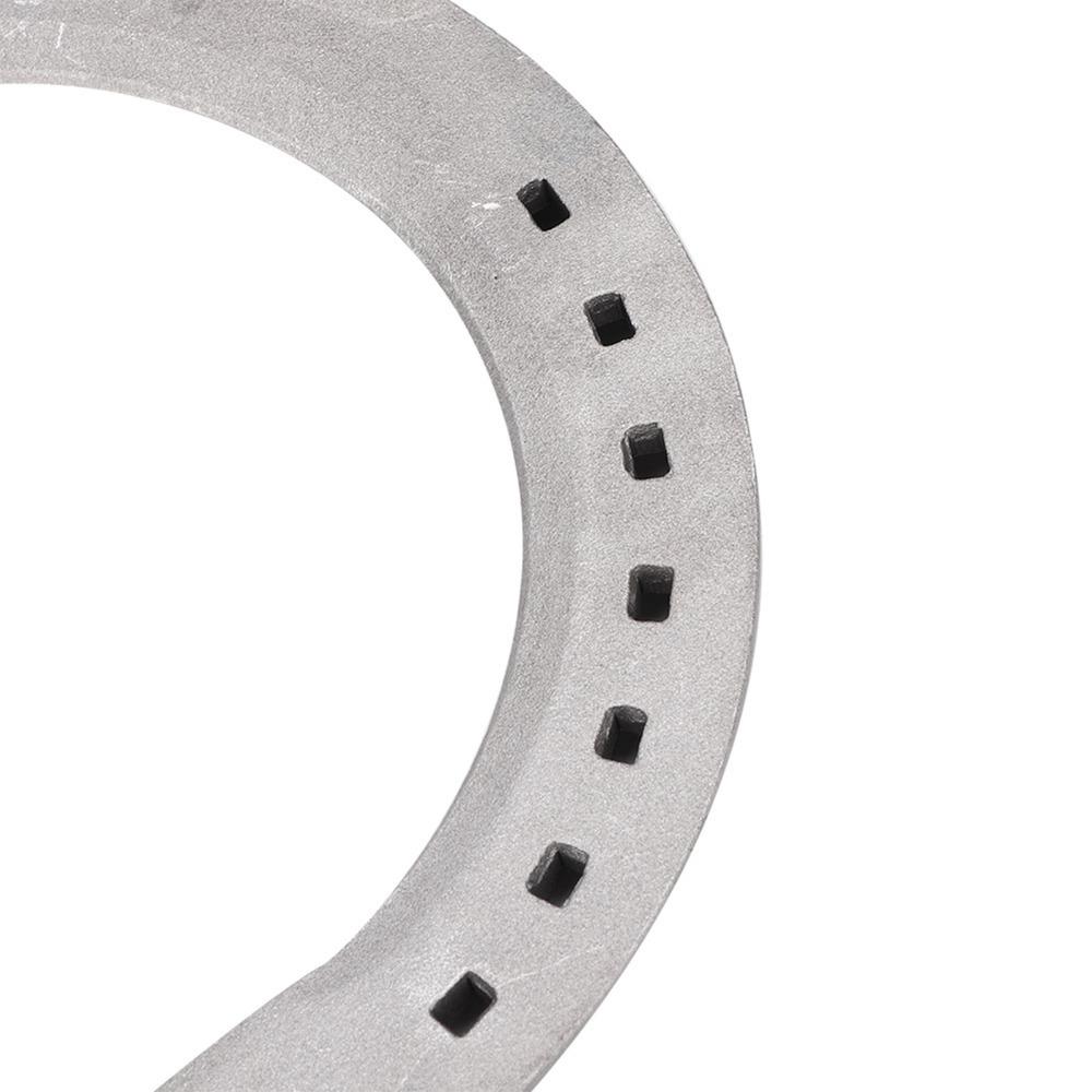 4Pcs Set Aluminum Alloy Horse Riding Equipment Durable Horseshoe Kit Horse Racing Size 4