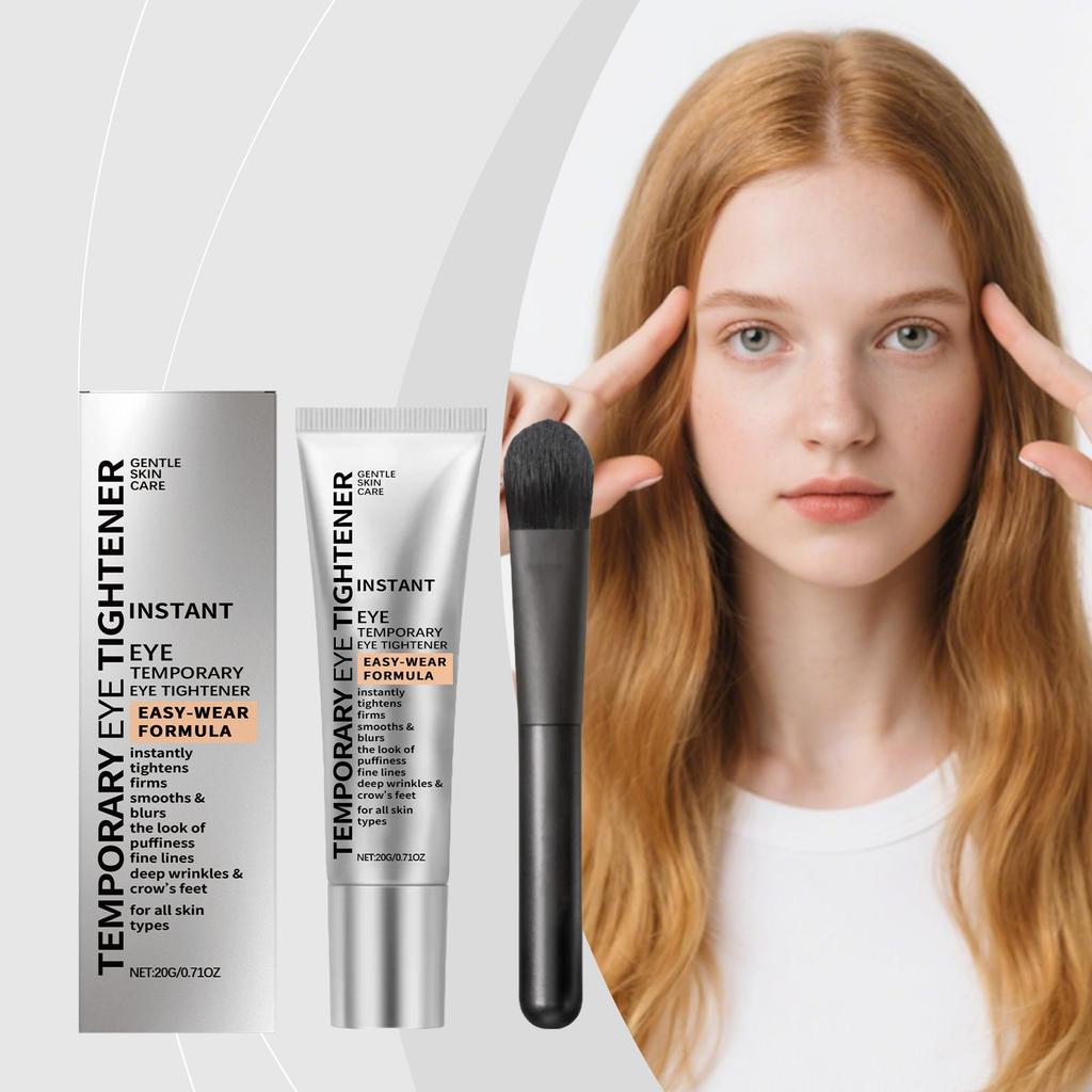 AMZ Firming Eye Cream (20g + Brush): Reduces Fine Lines, Firms the Eye Area, Improves Dark Circles, Brightens the Eye Area.