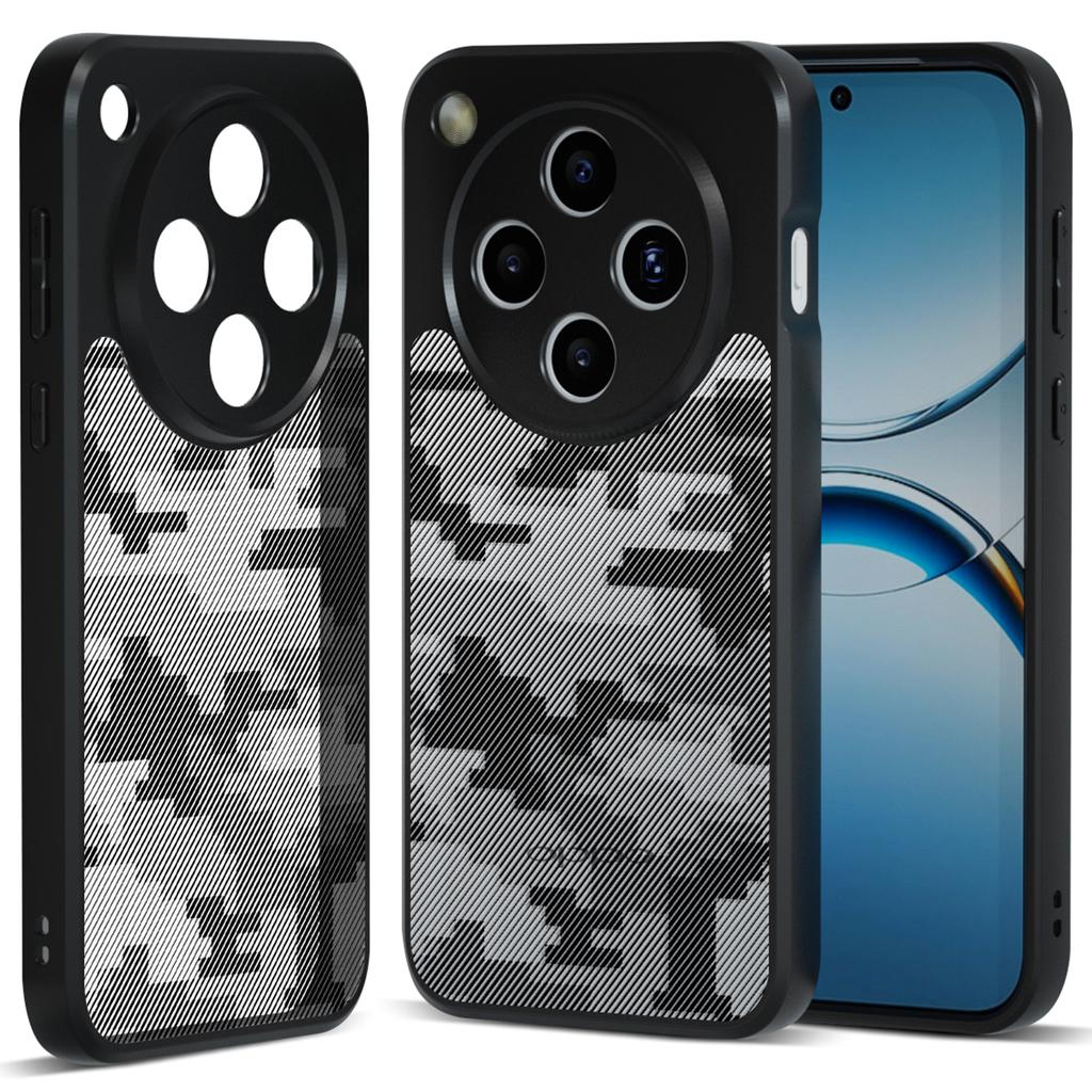 IBMRS For Oppo Find X8s+ 5G Case Soft TPU Frame Hard PC Back Anti-Fall Phone Cover