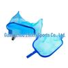 Swimming Pool Cleaning Set with Three-Section Pole, Deep Net, and Shallow Net
