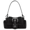 Hazel Treasure Logo Detail Leather Tote Shoulder Bag Women Bags Black 4602000PWL007EBLACK