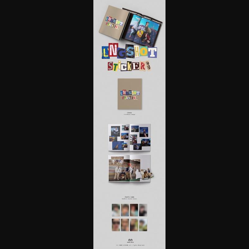 [Pre-order] LNGSHOT STICKERS (included Photocard)