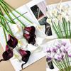 6PCS In Stock Calla Artificial Flowers for Decoration,Wedding Bridal Bouquet,for Home Room Office Table Decor  Calla Fake Flower