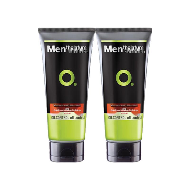 Mentholatum Active Charcoal Oil Control Cleanser Duo Pack