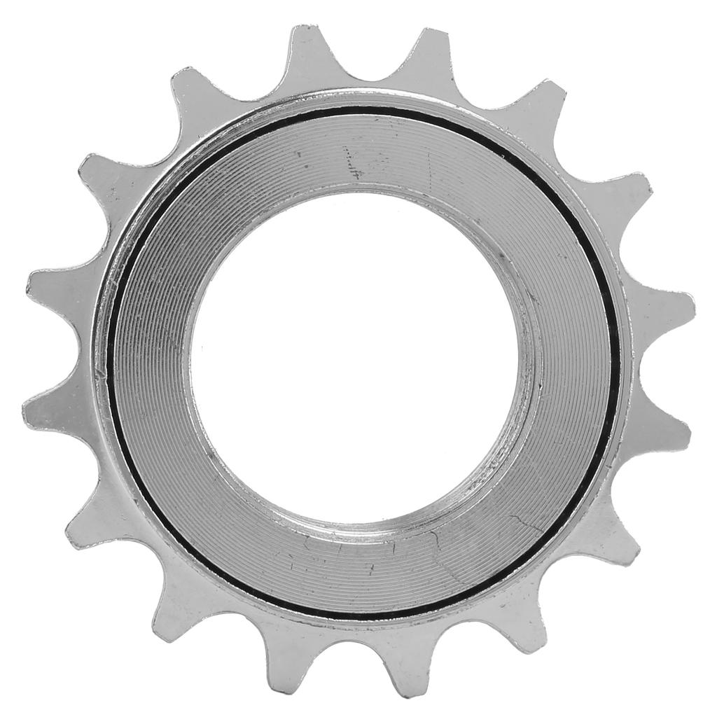 Bike Freewheel 16T Soft Sound Rotation Wear Resisting Rust Proof Durable Cycling AccessoryElectroplated Silver