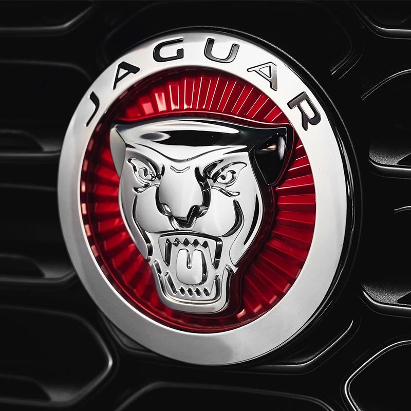 Car Front Grille Hood Rear Trunk Badge Logo Emblem letter Sticker For Jaguar XF XJ-S XJ-6 X-Type XE F-PACE XK8 XK XKR XFR SS3