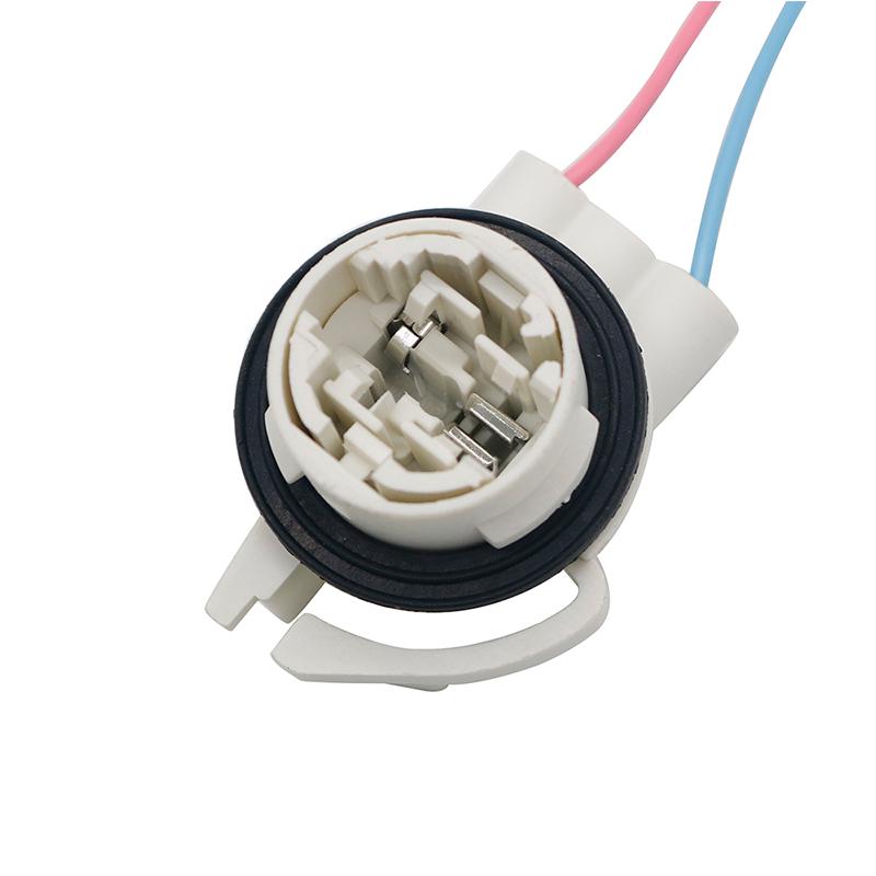 1Pc 3156 3157 3357 4157 LED Bulb Brake Turn Signal Light Lamp Socket Adapter Harness Wires Plug Connector For Wrangler (USA Car)