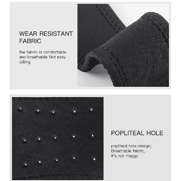 1PC Pressurized Knee Wrap Sleeve Support Bandage Pad Elastic Braces Knee Hole Kneepad Safety Basketball Tennis Cycling Knee Pads