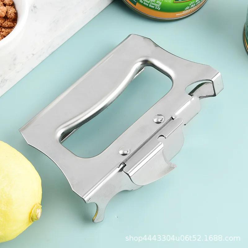 Otvírák na pivo Nerezová ocel Železo Hrot na plechovku Nůž Protiskluzový Multifunkční otvírák Jednoduchost Domácí Kuchyňské nářadí