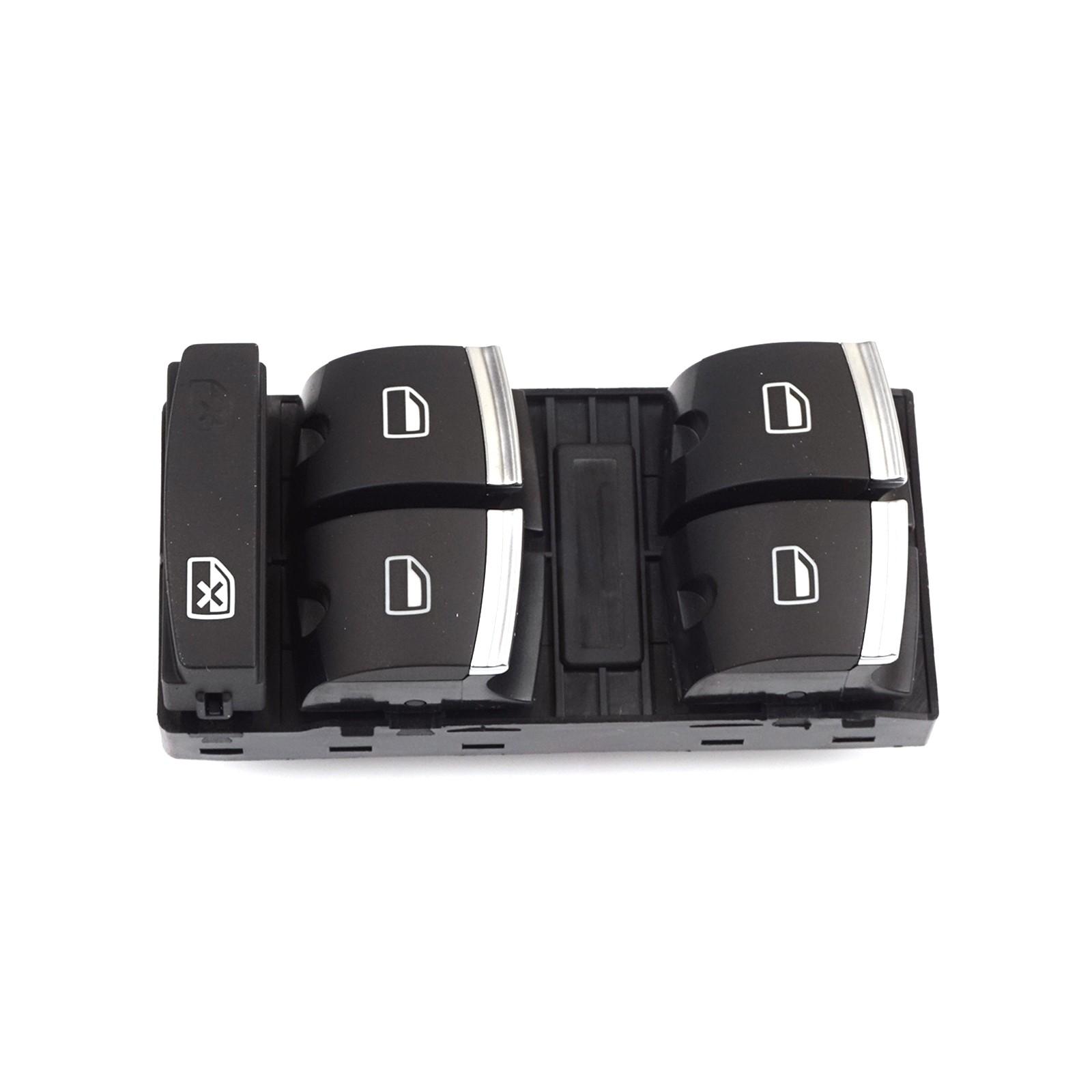 EDP1219 porte conducteur avant couleur chromée interrupteur principal relais régulateur de fenêtre bouton de commande 4F0959851H pour A3 A6 Q7