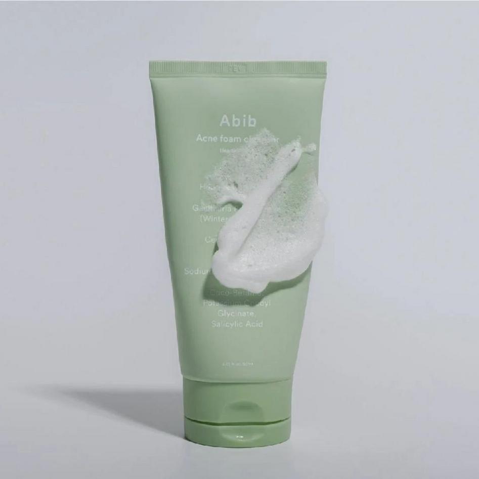 Abib Acne foam cleanser Heartleaf foam/ Deep Clean Foam Cleanser Sedum Hyaluron Foam 150ml/ Moisturizing, Korean Cosmetics, Kbeauty