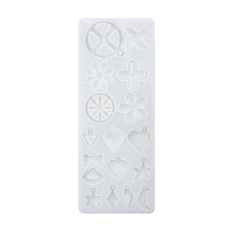 Multi Shape Earring Pendant Silicone Molds Resin Crafting Molds Epoxy Molds Silicone Texture for Jewelry Enthusiasts