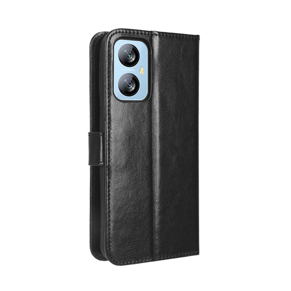 Para Blackview A52/A52 Pro Funda tipo cartera con soporte y ranuras para tarjetas – Resistente a golpes, al polvo, Cubierta de cuero abatible para trabajo pesado de negocios