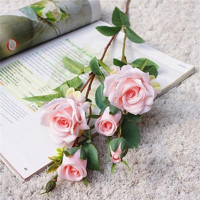 Handgefertigte künstliche Blume, kein Gießen, schöner, lichtbeständiger, lebendiger Pfingstrosenstrauß