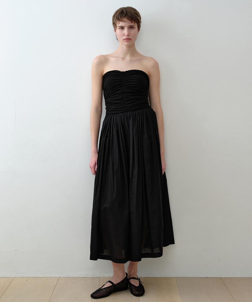 Simeteuligpeosenteu Multi-Way Long Skirt / Black