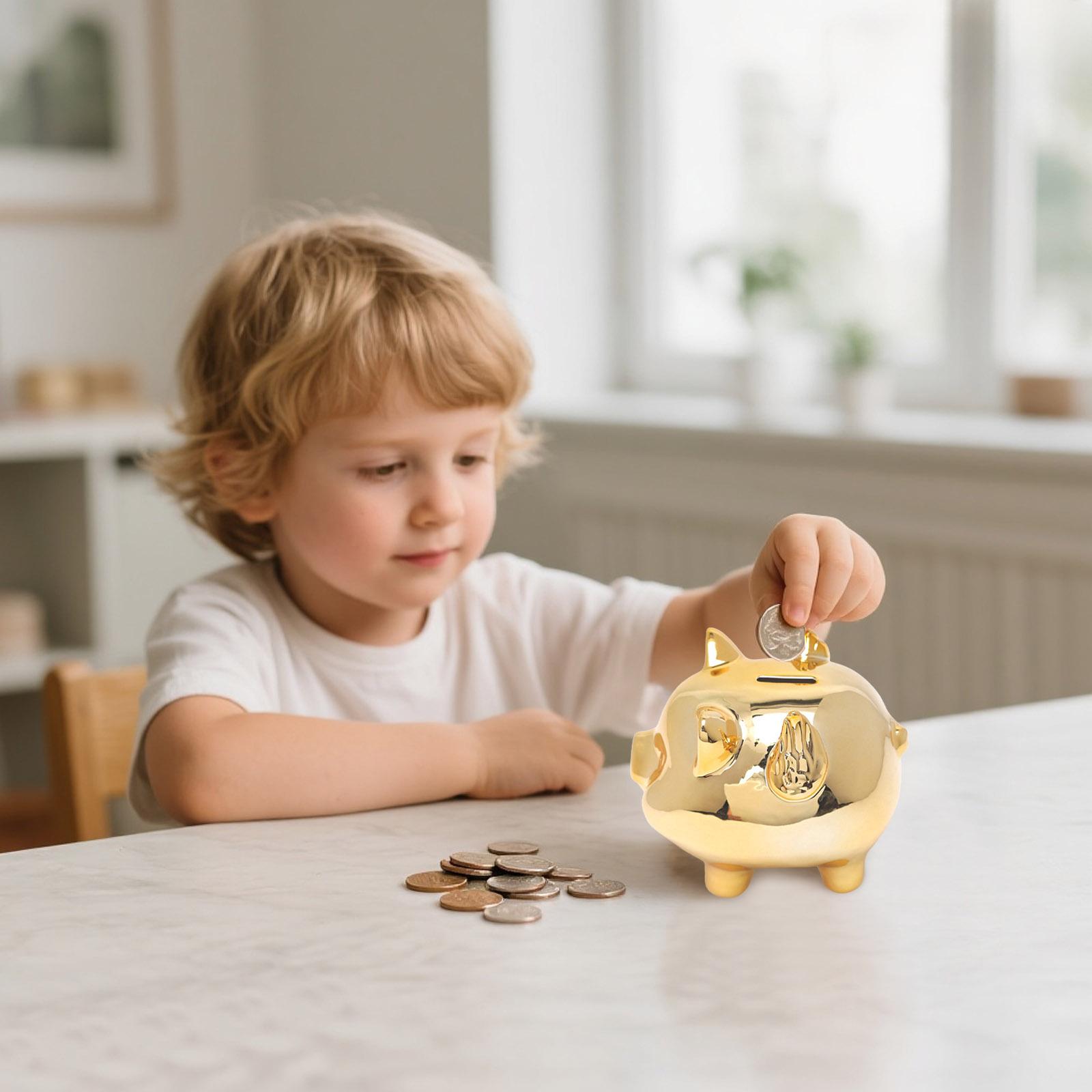 Ceramic Bank Design Decorative Bank Desktop Bank Stable And Interesting Design Hairdresser Snowflake Ornament