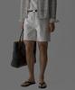 Baulopeulodeogteu White Denim Half Pants