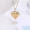 Temperament Love Necklace Ins Korean Simple Fashion Collarbone Chain Accessories Women'S High-End Sense Stacking Quality